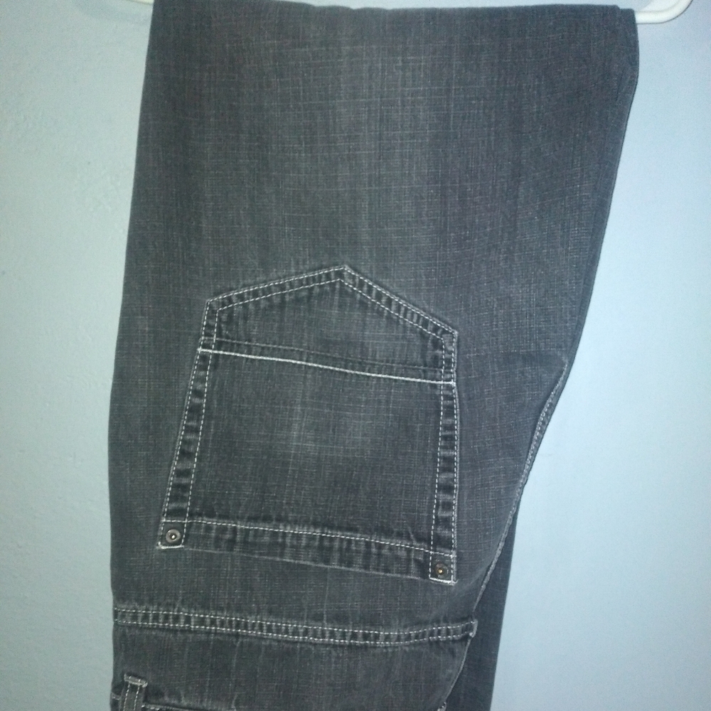South Pole Dark Gray Relaxed Jeans